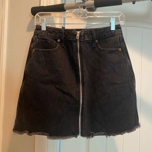 Abercrombie and Fitch Zipper Skirt